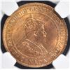 Image 2 : 1903 1 CENT CANADA  NGC MS-64 RB