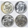 Image 2 : BU ROLL OF 1942-P SILVER JEFFERSON WAR NICKELS,