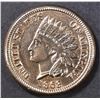 Image 1 : 1863 INDIAN CENT  CH/GEM BU