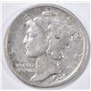 Image 1 : 1921 MERCURY DIME  VF