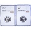 Image 1 : 2-1965 NICKELS NGC MS -66