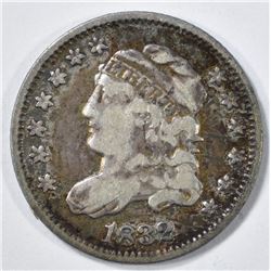 1832 BUST HALF DIME VF