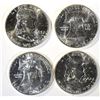 Image 2 : BU FRANKLIN HALF DOLLAR LOT: