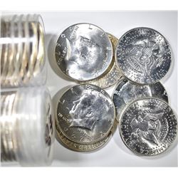 16-1965 & B 19 1967 BU KENNEDY HALF DOLLARS