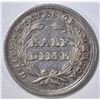 Image 2 : 1837 SEATED LIBERTY HALF DIME AU