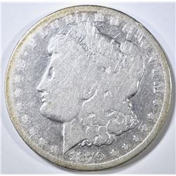 1879-CC MORGAN DOLLAR, VG/FINE