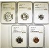Image 1 : 1965 SMS SET GRADED NGC MS-67