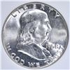 Image 2 : 1958 FRANKLIN HALF DOLLAR, OBCS SUPERB GEM BU FBL