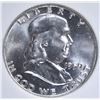 Image 2 : 1959-D FRANKLIN HALF DOLLAR OBCS SUPERB GEM BU FBL