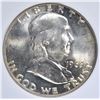 Image 2 : 1963 FRANKLIN HALF DOLLAR, OBCS GEM BU FBL