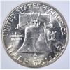 Image 3 : 1963 FRANKLIN HALF DOLLAR, OBCS GEM BU FBL