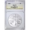 Image 1 : 2006 SILVER EAGLE, OBCS PERFECT GEM BU