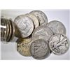 Image 1 : 40-MIXED DATE CIRC 90% SILVER HALF DOLLARS