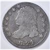 Image 1 : 1824/2 BUST DIME, FINE  CLEANED
