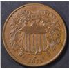 Image 1 : 1871 2-CENT PIECE XF+
