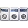 Image 2 : 3-1964 KENNEDY HALF DOLLARS, NGC PF-67