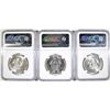 Image 2 : 3-1966 SMS KENNEDY HALF DOLLARS, NGC MS-67