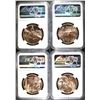 Image 2 : 2008 FIRST SPOUSE BRONZE MEDAL SET NGC GRADED: