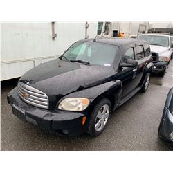 2007 CHEVROLET HHR LS, 4DR SEDAN, BLACK, VIN # 3GNDA13D57S533975