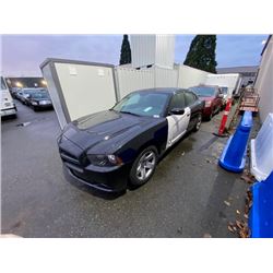 2014 DODGE CHARGER. 4DR SEDAN, BLACK, VIN # 2C3CDXAT3EH149271