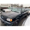 Image 1 : 2008 FORD RANGER, 4DRPU, BLACK, GAS, AUTOMATIC, VIN#1FTZR44U68PA71403, 272,265KMS, TH,AC,OOP, 2 OOP