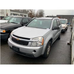 2009 CHEVROLET EQUINOX LS, GREY, 4DRSW, GAS, AUTOMATIC, VIN#2CNDL23F096211901, 350,634KMS,