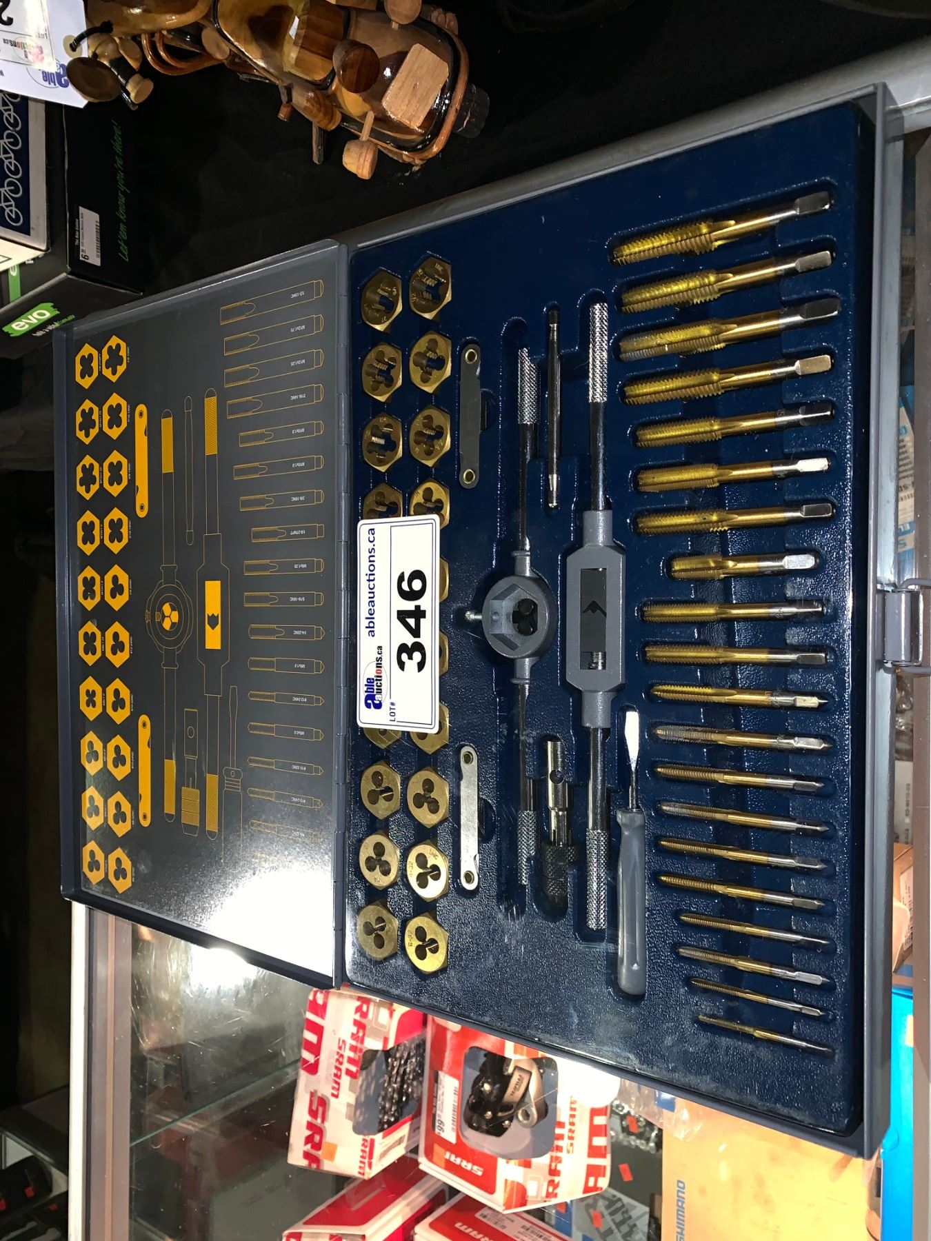 MASTERCRAFT MAXIMUM TAP & DIE SET IN CASE - Able Auctions