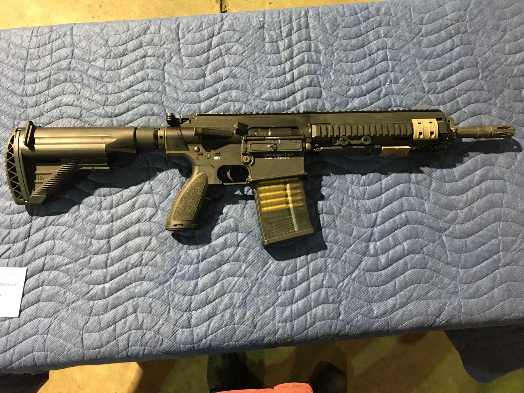 HECKLER & KOCH HK 417 CAL 7.62MM X 51 AIR SOFT REPLICA PRECISION RIFLE