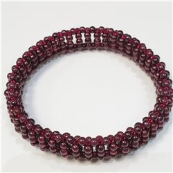 GARNET FLEXIBLE BRACELET