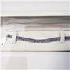 Image 2 : SILVER TANZANITE DECEMBER B-STONE 7"(9.6CT) BRACELET