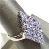 Image 2 : SILVER TANZANITE DECEMBER B-STONE(1.3CT) RING