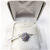 Image 2 : SILVER TANZANITE DECEMBER B-STONE(1CT) RING
