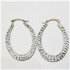 Image 2 : 10K CUBIC ZIRCONIA EARRINGS
