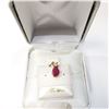 Image 2 : 10K GENUINE RUBY(0.79CT) PENDANT