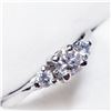 Image 2 : 10K DIAMOND (0.27CT) DIAMOND(0.17CT) RING