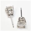 Image 2 : 14K DIAMOND (1.6CT) EARRINGS