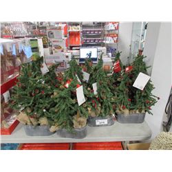 APPROXIMATELY 20 TABLETOP TREES (24")