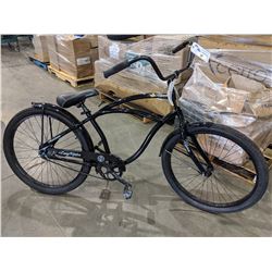 BLACK HYPER EASY RIDER ROAD BICYCLE