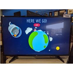 43" LG 4K UHD WEBOS 3.0 SMART TV (MODEL 43UH6100) *LINE IN SCREEN, NO REMOTE*