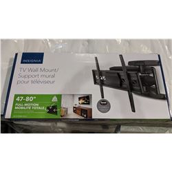 47-80" INSIGNIA FULL-MOTION TV WALL MOUNT