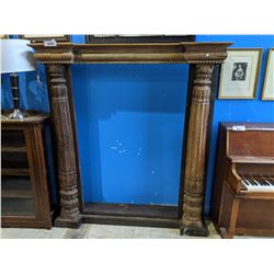 REPRODUCTION WOOD FIREPLACE SURROUND