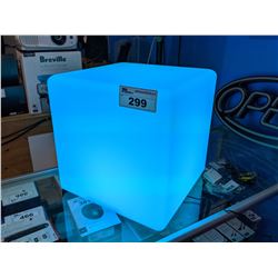 16" LED COLOUR CHANGING CUBE WITH REMOTE