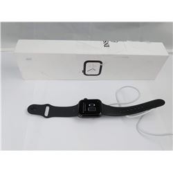 APPLE WATCH - SERIES 4, 44MM, SPACE GREY, BLACK SPORTS BAND