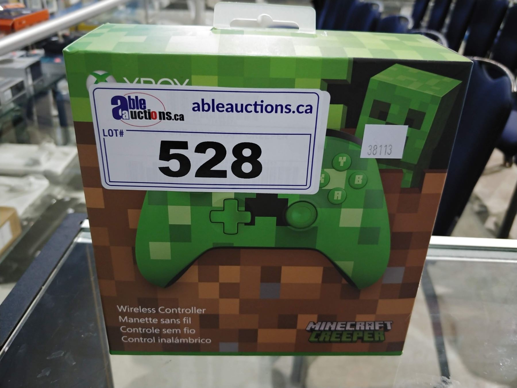 XBOX ONE MINECRAFT CREEPER CONTROLLER - Able Auctions