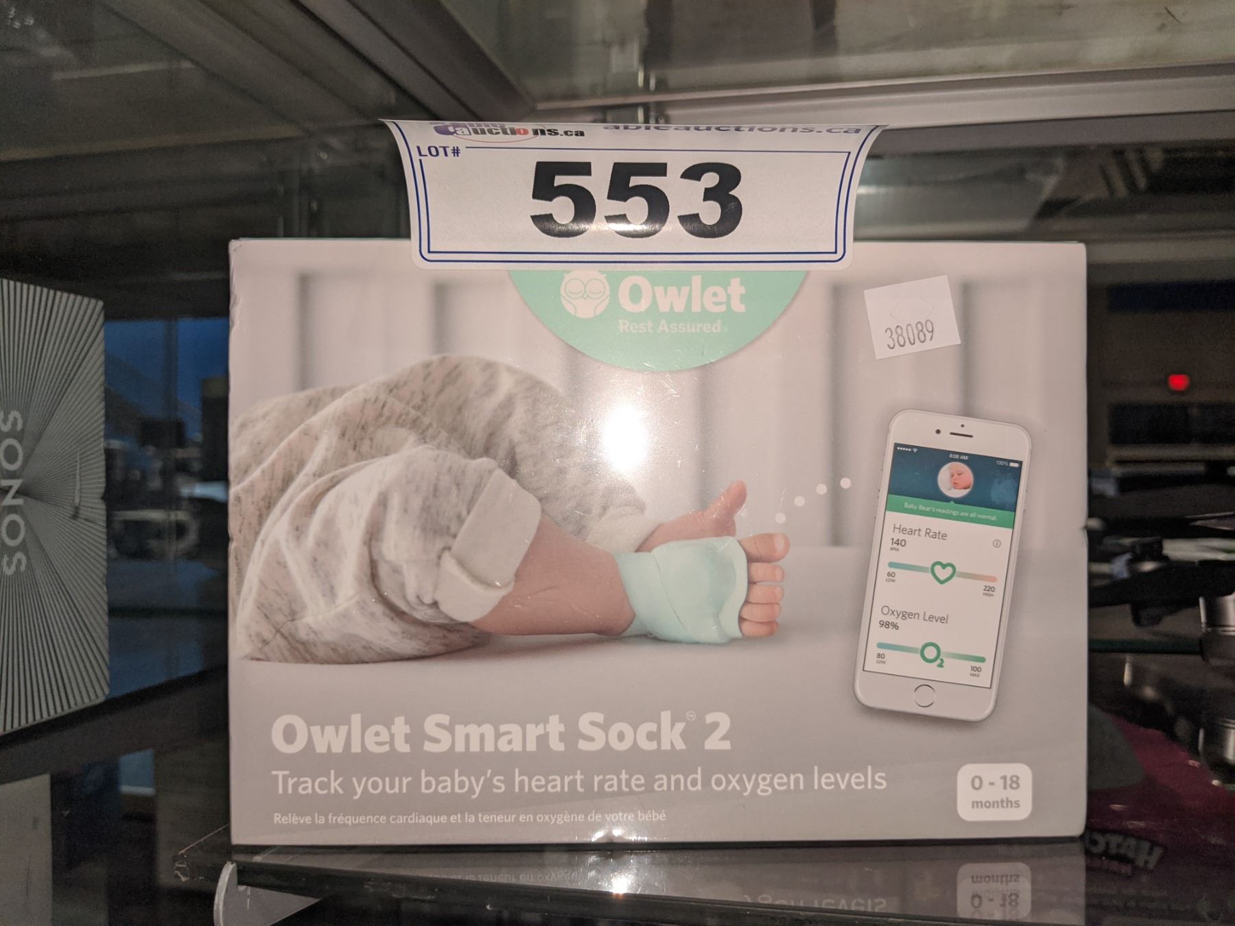 OWLET SMART SOCK 2  Able Auctions