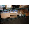 Image 1 : 2 BOXES OF BLUE SKIN BREATHING MATERIALS, BOX OF RECEIPT PAPER AND MORE