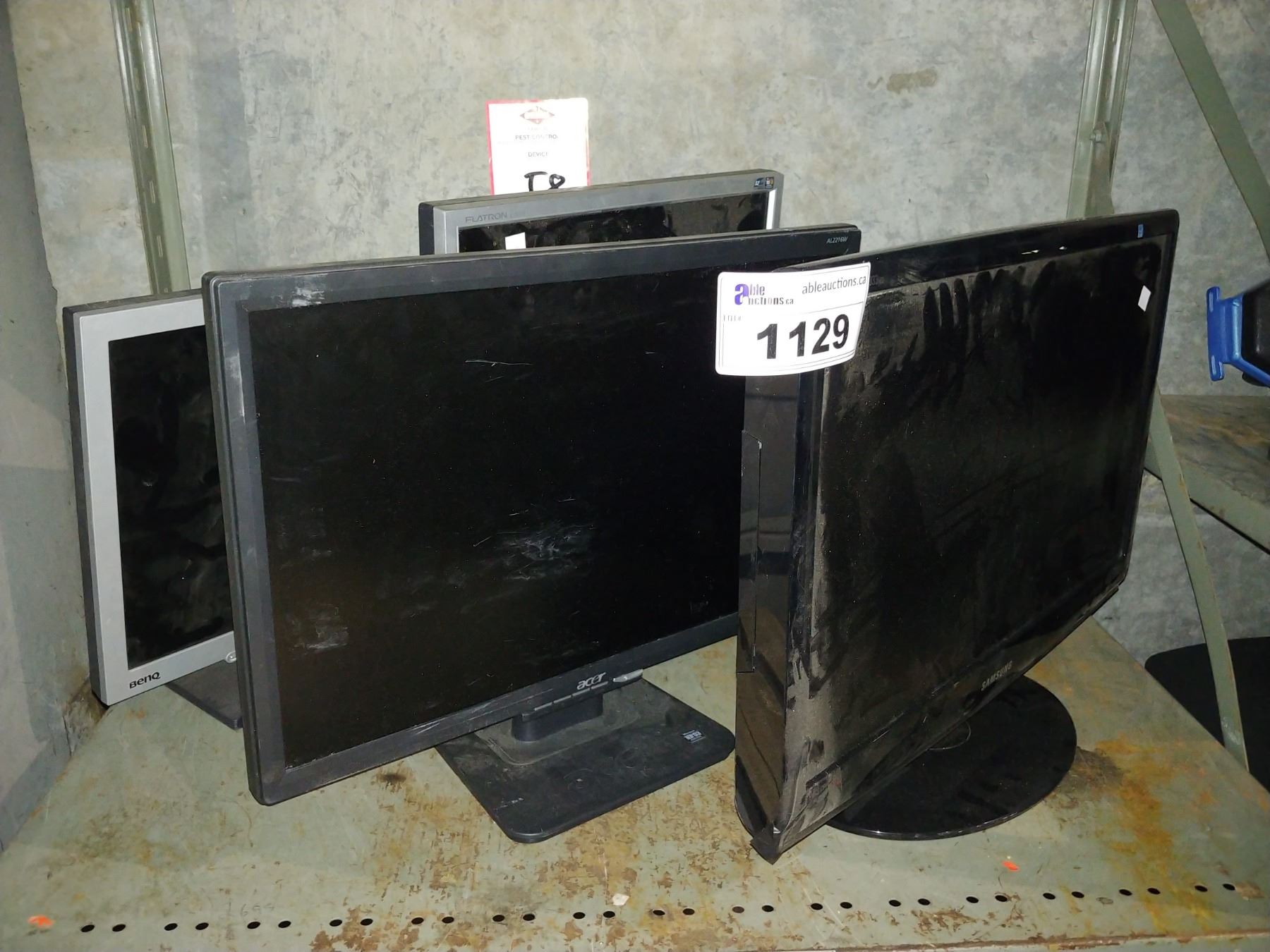 Classified Computer Monitor 4 ASSORTED COMPUTER MONITORS - Able Auctions