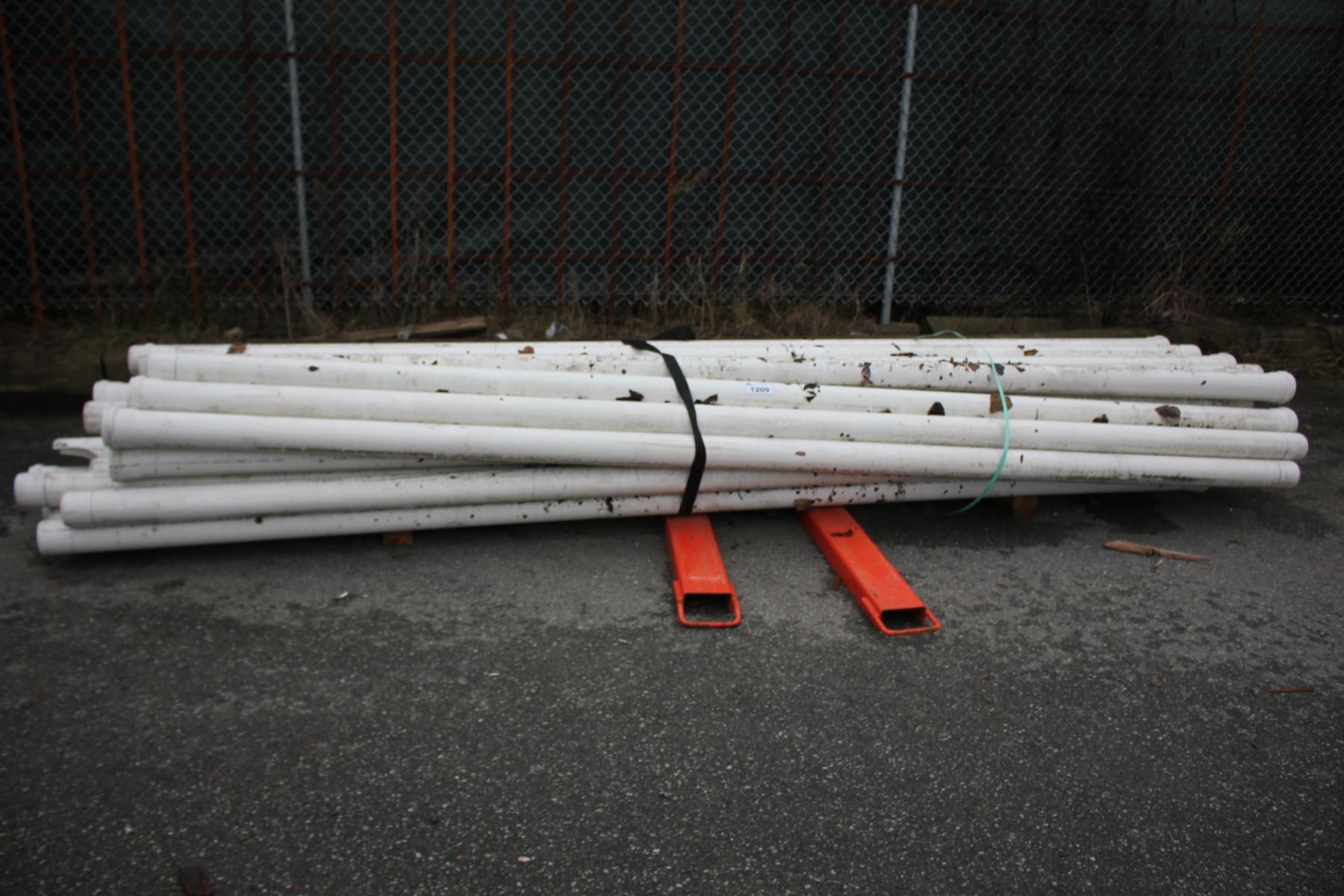 BUNDLE OF PVC PIPE