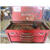 Image 1 : TOOL BOX (METAL) *6 DRAWER* (INCLUDES MISC TOOLS INSIDE)