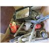 Image 11 : LOT OF MISC TOOLS (TABLE VISE, KITCHEN FAUCET, ENGINE HEATER, ETC)